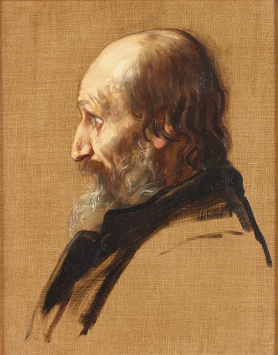 Portrait de Thomas Dixon, 1879 - Alphonse Legros